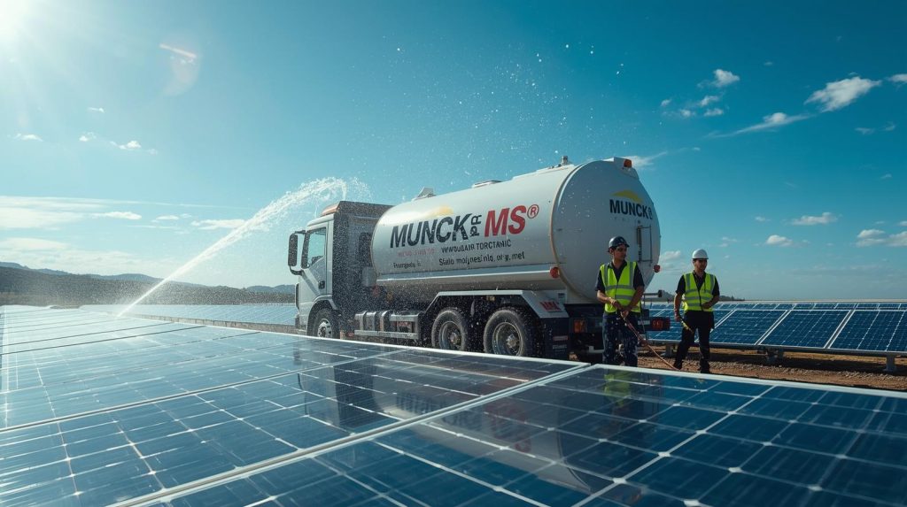 Lavagem de Placas Solares com Caminhão Pipa Não é Apenas Estética, Mas Vital para o Lucro no MS?