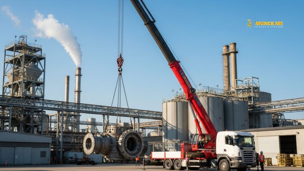 Na Munck MS, entendemos que a locação de guindastes não é apenas sobre capacidade, mas sobre tomar uma decisão de investimento inteligente que garanta a máxima segurança e o melhor custo-benefício para o seu projeto no Mato Grosso do Sul.