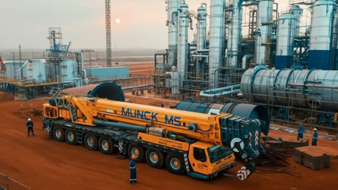 Locação Estratégica de Guindastes, Munck e Equipamentos Pesados para Obras e Projetos no MS: Campo Grande, Dourados, Sidrolândia e Bataguassu. 4 tipos