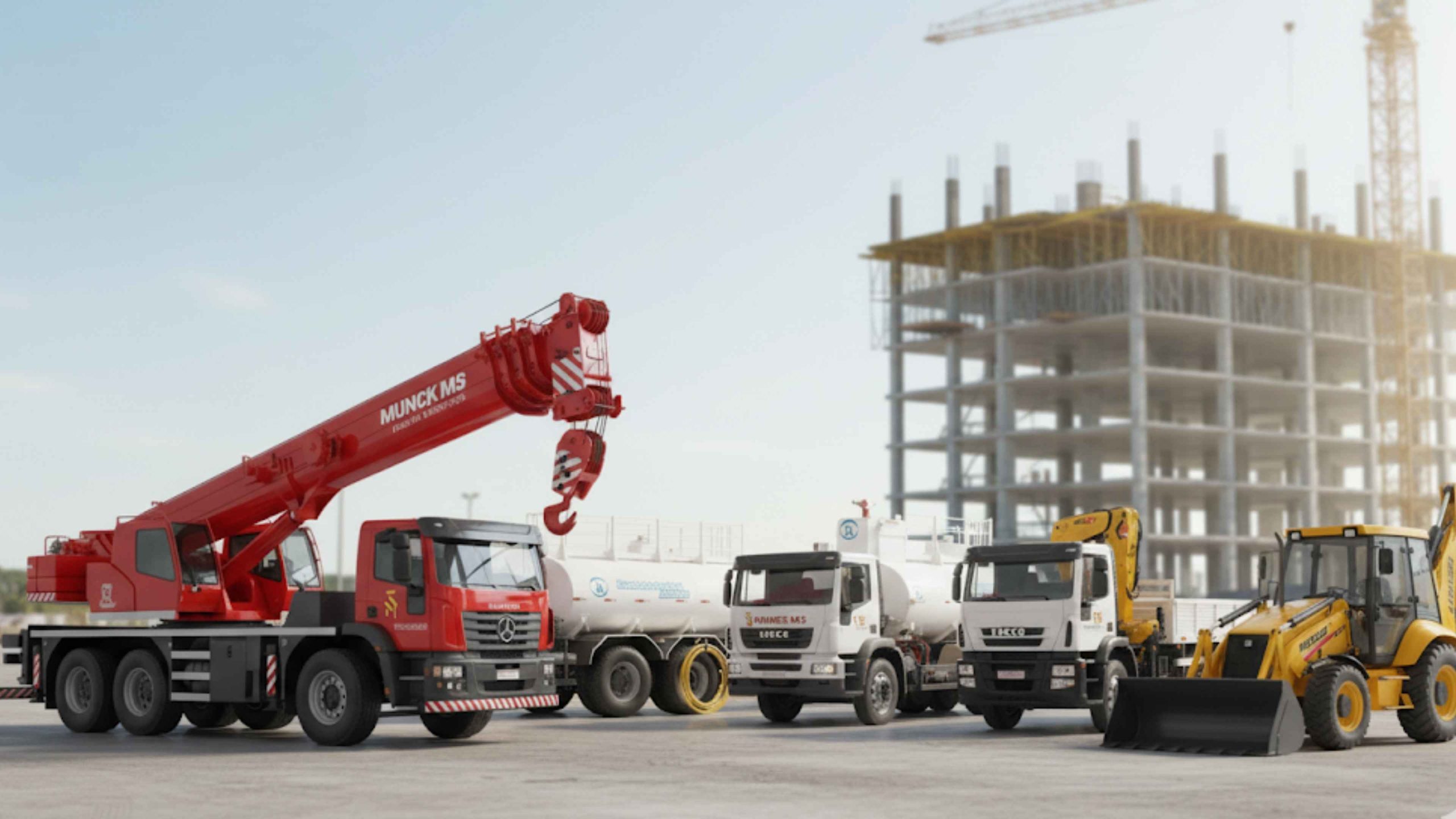 Fazer orçamento Locação de Munck ,Guindastes e máquinas pesadas em Campo Grande e Região, MS