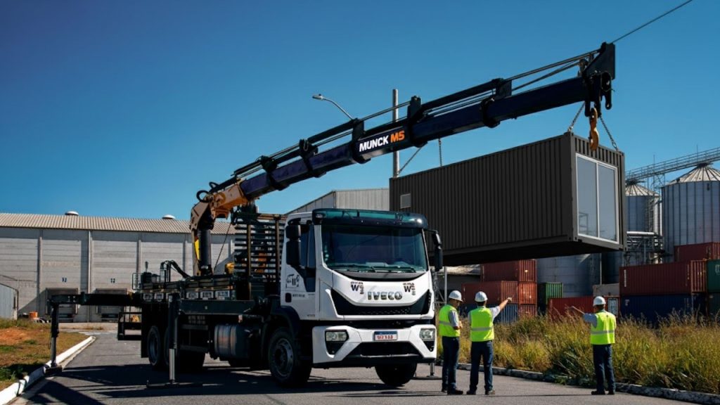 A Munck MS oferece serviços de Munck (guindauto) para a construção civil e infraestrutura no Mato Grosso do Sul. Garanta economia, segurança e eficiência no transporte, içamento e posicionamento de estruturas pré-moldadas, containers e cargas pesadas.