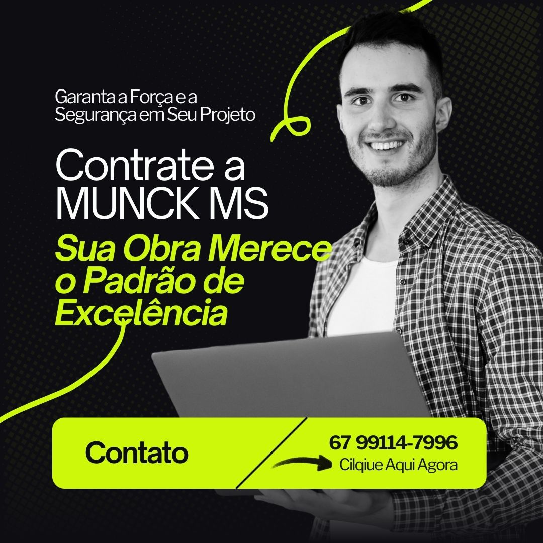 A MUNCK MS – LOCAÇÃO E SERVIÇOS é sua parceira essencial para locação de Escavadeiras, Pás-Carregadeiras, Retroescavadeiras, Motoniveladoras e Tratores de Esteira. Frota moderna, manutenção rigorosa e expertise para obras de Bataguassu, Três Lagoas, Selvíria, Chapadão do Sul e todo o Mato Grosso do Sul. Garanta a fundação do seu projeto com a líder do mercado.